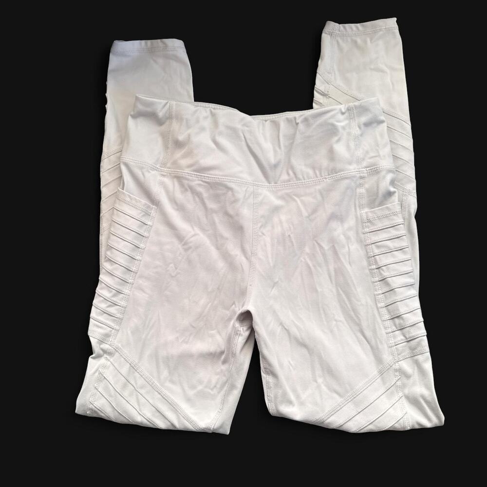 AVIA White high-waisted leggings